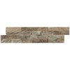 Msi Philadelphia Splitface Ledger Panel SAMPLE Natural Travertine Wall Tile ZOR-PNL-0088-SAM